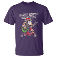 Heavy Metal Santa T Shirt Playing Guitar Christmas Rock Music Lover - Wonder Print Shop