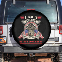 Funny Veteran Spare Tire Cover I Can Fix Stupid But It's Gonna Hurt