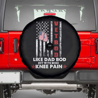 American Vetbod Spare Tire Cover Like Dad Bod But With More Knee Pain Patriotic Dog Tag US Flag