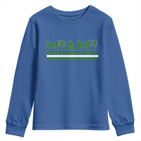 Retro Miami Palm Tree Youth Sweatshirt Vintage South Florida Pride Distressed Orange and Green