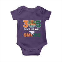 305 Give Us All the Smoke Baby Onesie Miami Fan South Florida Pride