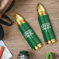 Preppy Miami Bow Aesthetic Bullet Tumbler Cute Checkered Palm Tree College Girl