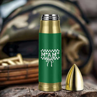 Preppy Miami Bow Aesthetic Bullet Tumbler Cute Checkered Palm Tree College Girl