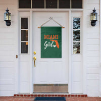 Miami Girl Pride Garden Flag Florida State Map Local Love