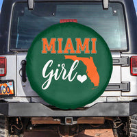 Miami Girl Pride Spare Tire Cover Florida State Map Local Love