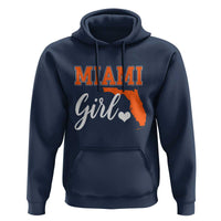 Miami Girl Pride Hoodie Florida State Map Local Love