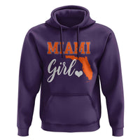 Miami Girl Pride Hoodie Florida State Map Local Love