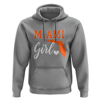 Miami Girl Pride Hoodie Florida State Map Local Love