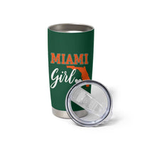 Miami Girl Pride Tumbler Cup Florida State Map Local Love