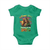 Miami Girl Skeleton Property of the 305 Baby Onesie Tropical City Florida Pride Street Style