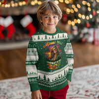 Miami Girl Skeleton Property of the 305 Ugly Christmas Sweater Tropical City Florida Pride Street Style