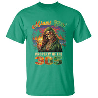 Miami Girl Skeleton Property of the 305 T Shirt Tropical City Florida Pride Street Style