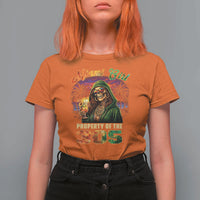Miami Girl Skeleton Property of the 305 T Shirt For Women Tropical City Florida Pride Street Style