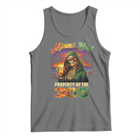 Miami Girl Skeleton Property of the 305 Tank Top Tropical City Florida Pride Street Style