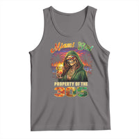 Miami Girl Skeleton Property of the 305 Tank Top Tropical City Florida Pride Street Style