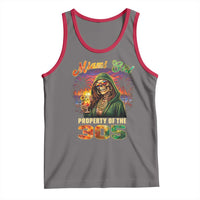 Miami Girl Skeleton Property of the 305 Tank Top Tropical City Florida Pride Street Style