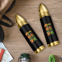 Miami Property of the 305 Skeleton Graphic Bullet Tumbler Street King with Sunset Florida Swag