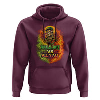 Miami vs All You All 305 Skeleton Flame Graphic Hoodie Tropical City Pride Florida Love