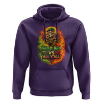 Miami vs All You All 305 Skeleton Flame Graphic Hoodie Tropical City Pride Florida Love