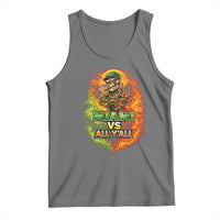 Miami vs All You All 305 Skeleton Flame Graphic Tank Top Tropical City Pride Florida Love