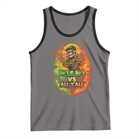 Miami vs All You All 305 Skeleton Flame Graphic Tank Top Tropical City Pride Florida Love