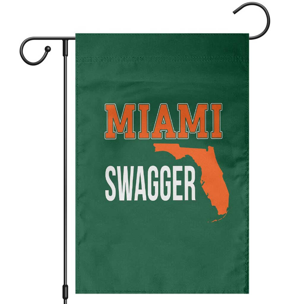 Miami Swagger Pride Garden Flag Florida State Map Local Love