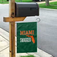 Miami Swagger Pride Garden Flag Florida State Map Local Love