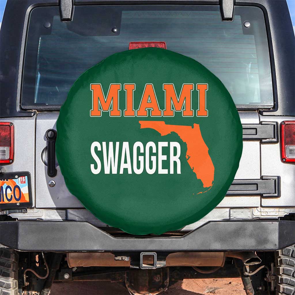 Miami Swagger Pride Spare Tire Cover Florida State Map Local Love
