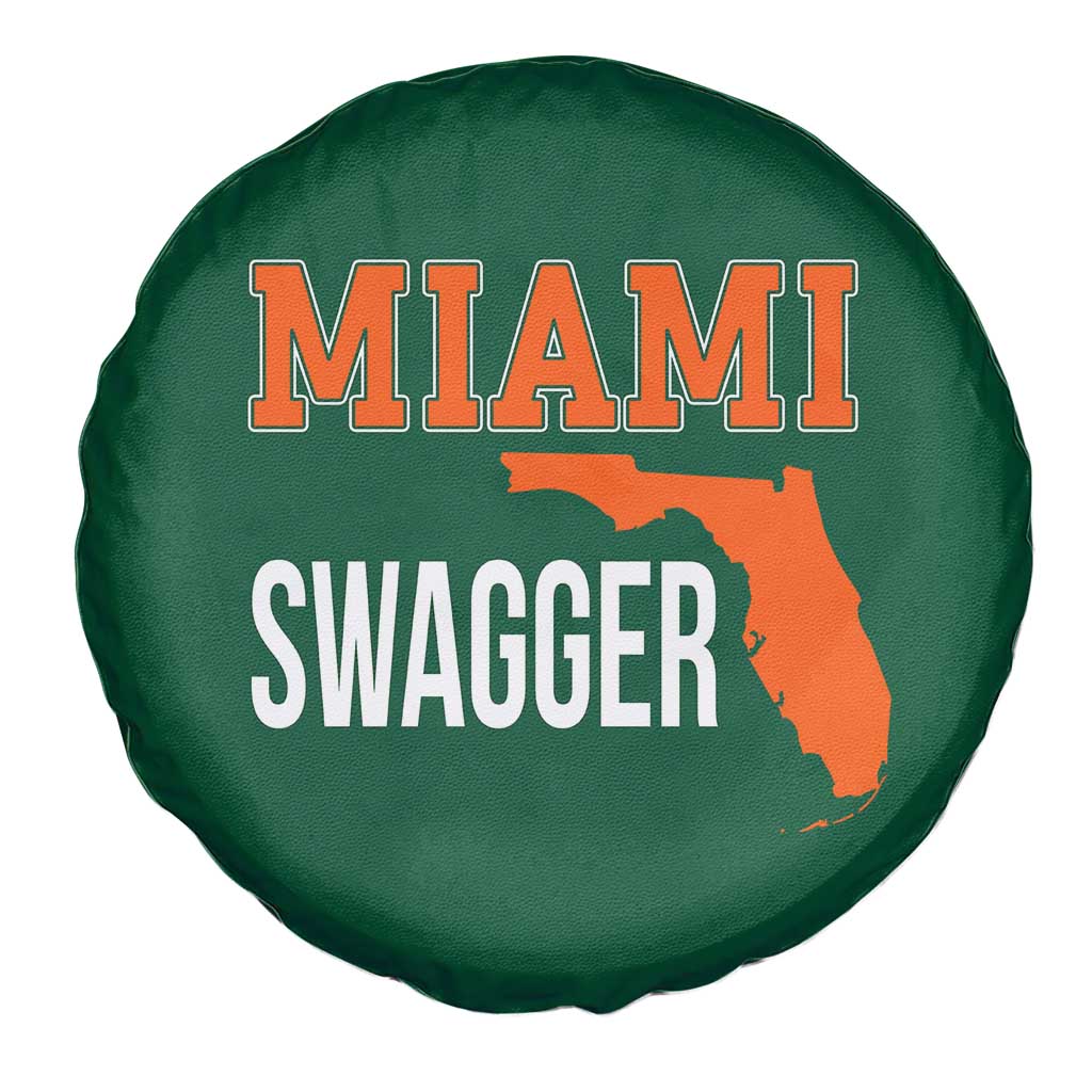 Miami Swagger Pride Spare Tire Cover Florida State Map Local Love