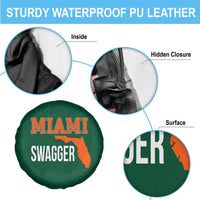 Miami Swagger Pride Spare Tire Cover Florida State Map Local Love