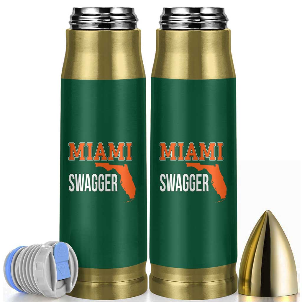 Miami Swagger Pride Bullet Tumbler Florida State Map Local Love