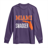Miami Swagger Pride Long Sleeve Shirt Florida State Map Local Love