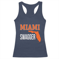 Miami Swagger Pride Racerback Tank Top Florida State Map Local Love