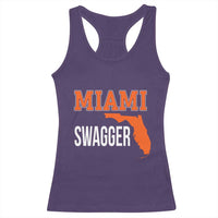 Miami Swagger Pride Racerback Tank Top Florida State Map Local Love