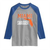 Miami Swagger Pride Raglan Shirt Florida State Map Local Love