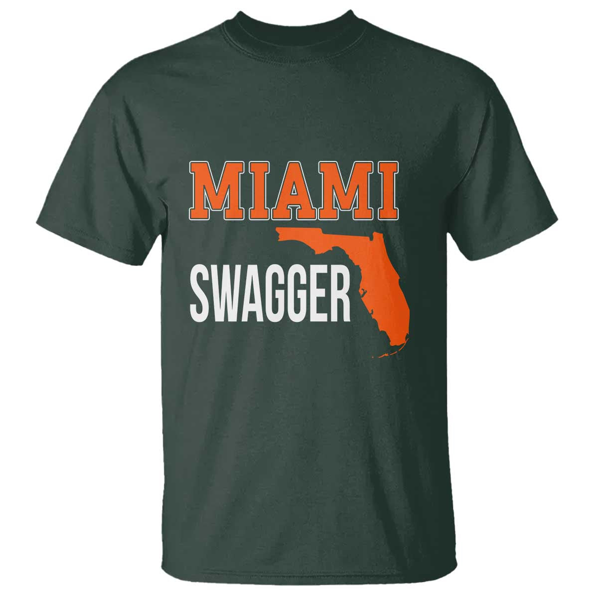 Miami Swagger Pride T Shirt Florida State Map Local Love
