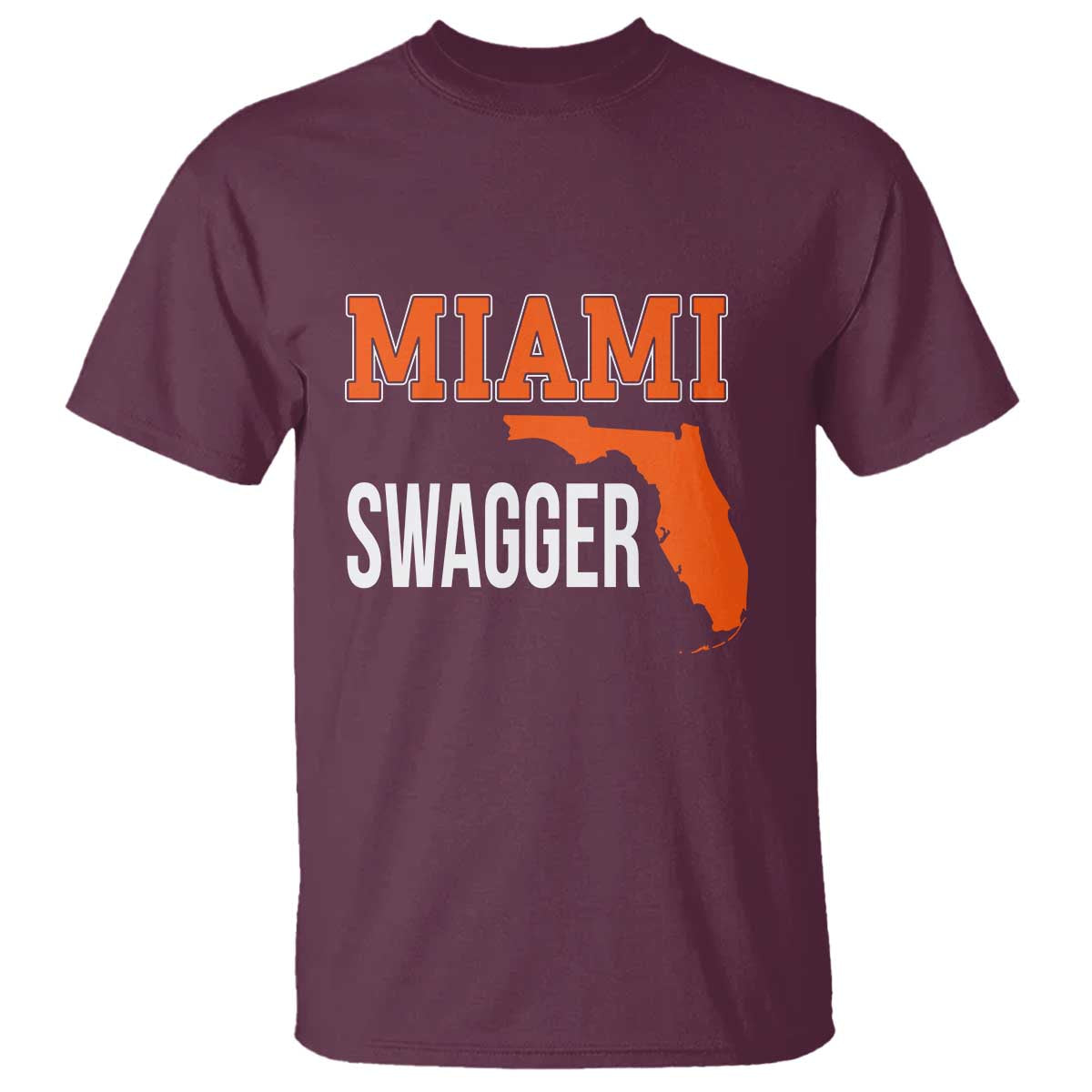 Miami Swagger Pride T Shirt Florida State Map Local Love