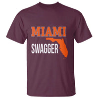 Miami Swagger Pride T Shirt Florida State Map Local Love