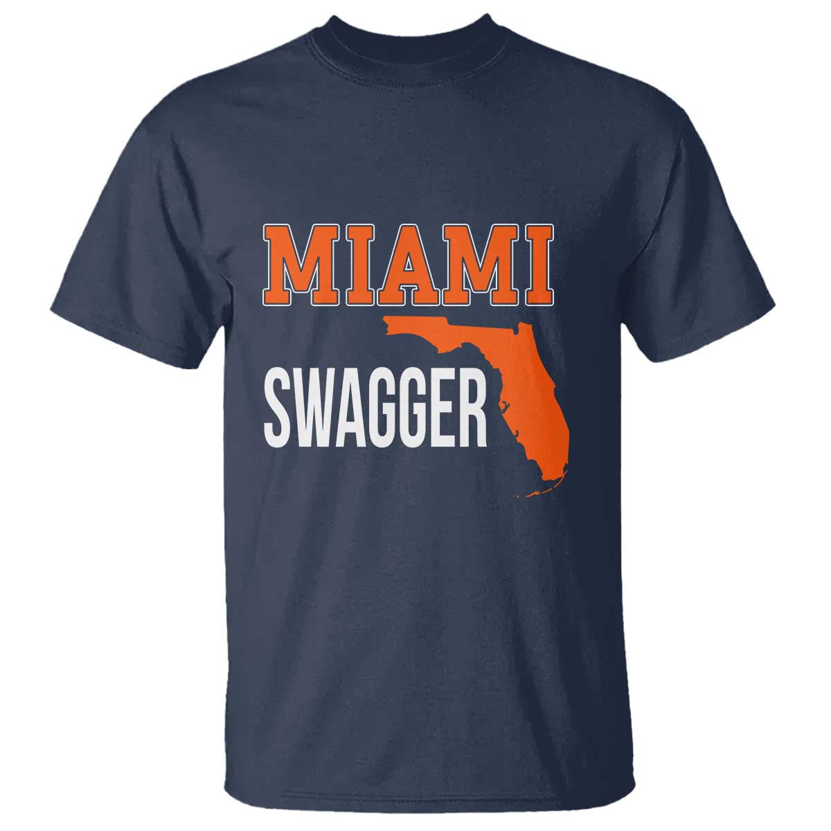 Miami Swagger Pride T Shirt Florida State Map Local Love
