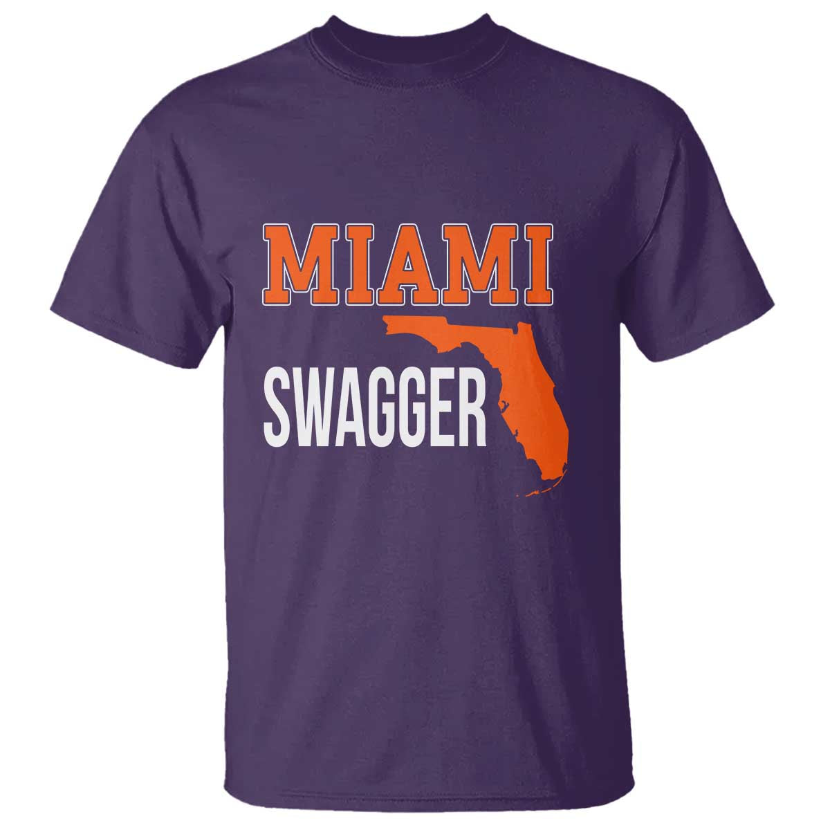 Miami Swagger Pride T Shirt Florida State Map Local Love