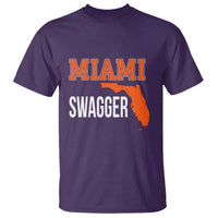 Miami Swagger Pride T Shirt Florida State Map Local Love