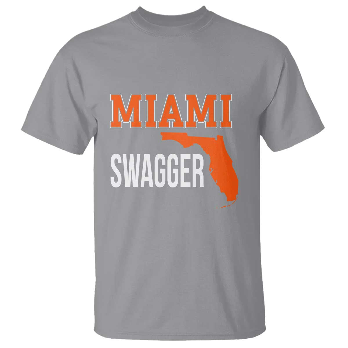 Miami Swagger Pride T Shirt Florida State Map Local Love