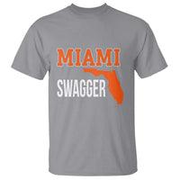 Miami Swagger Pride T Shirt Florida State Map Local Love