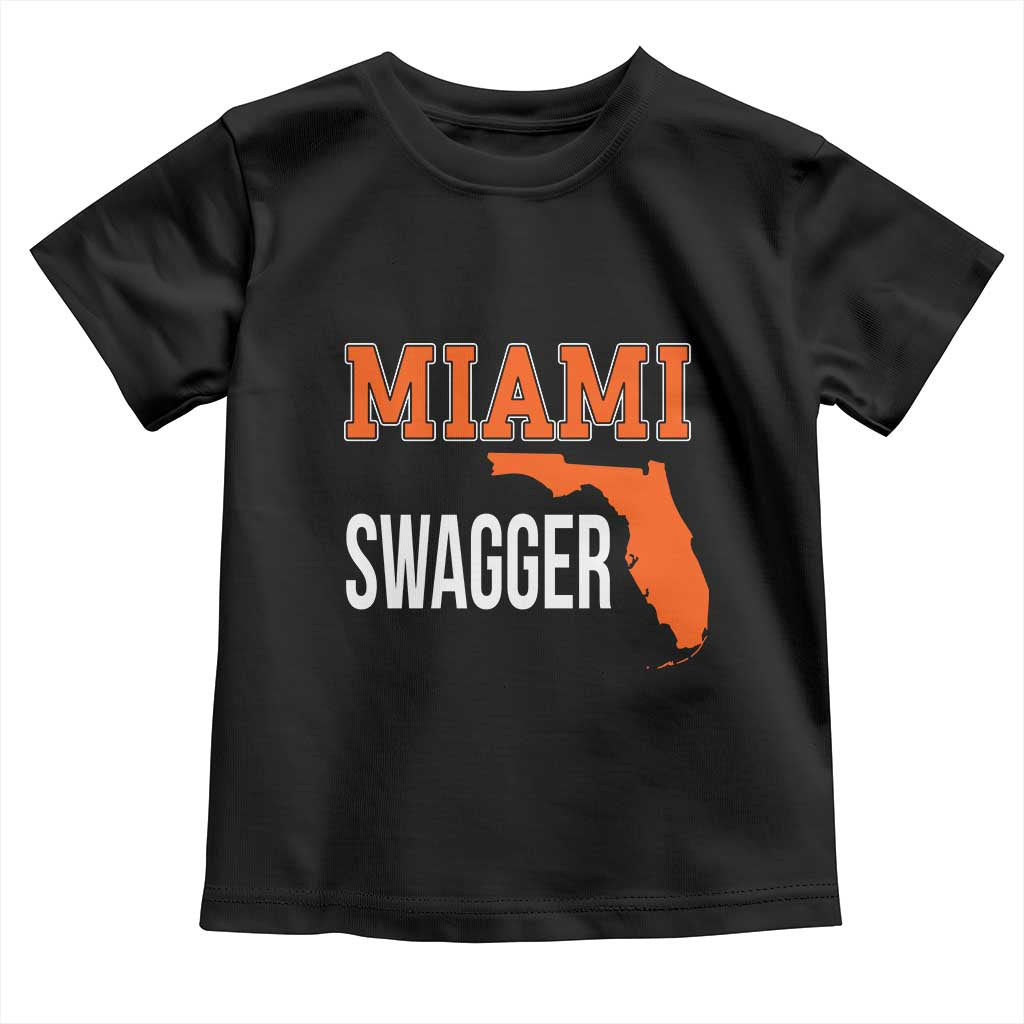 Miami Swagger Pride Toddler T Shirt Florida State Map Local Love