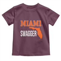 Miami Swagger Pride Toddler T Shirt Florida State Map Local Love