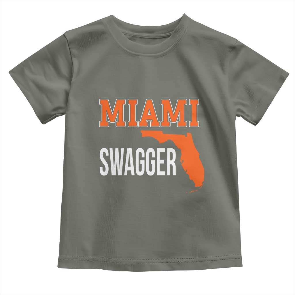 Miami Swagger Pride Toddler T Shirt Florida State Map Local Love
