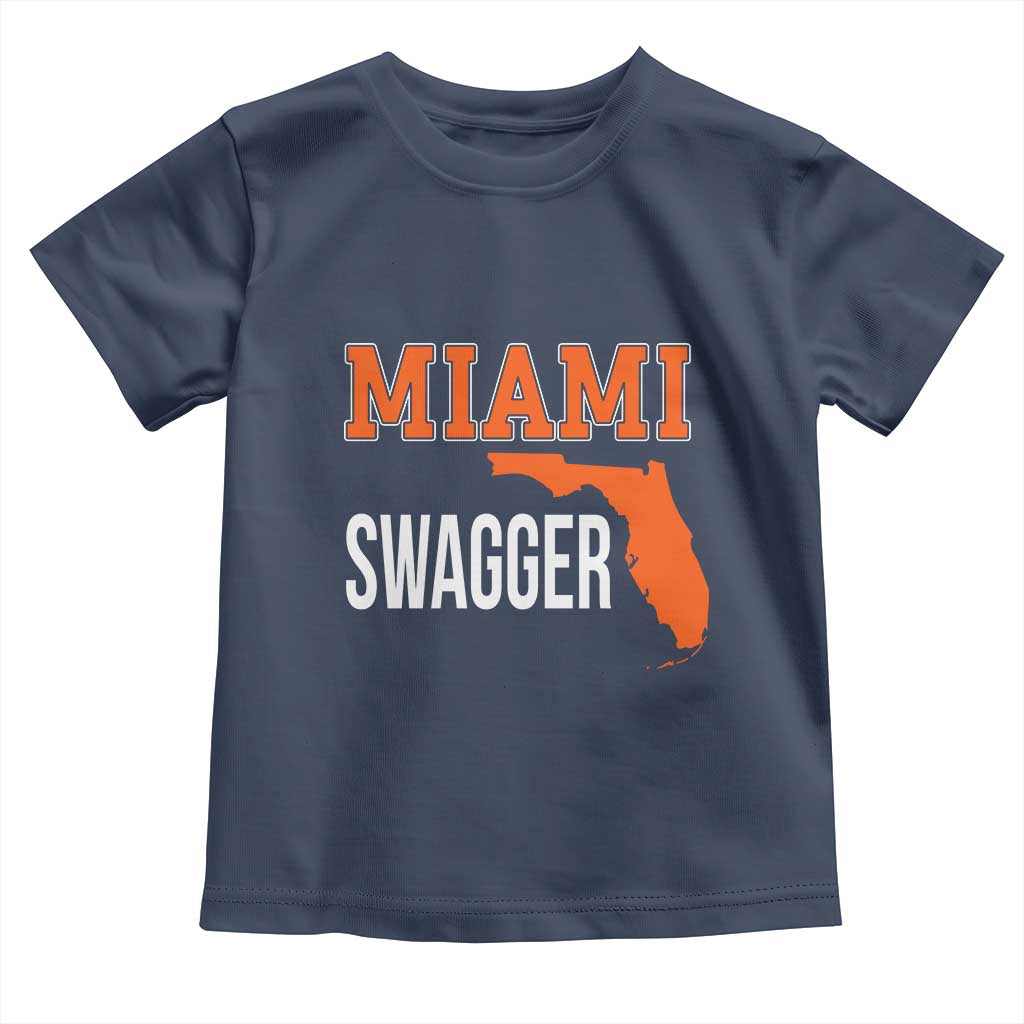 Miami Swagger Pride Toddler T Shirt Florida State Map Local Love