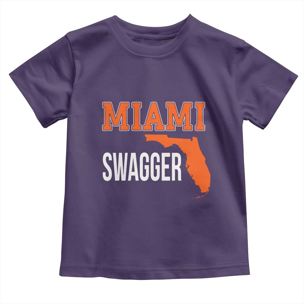 Miami Swagger Pride Toddler T Shirt Florida State Map Local Love