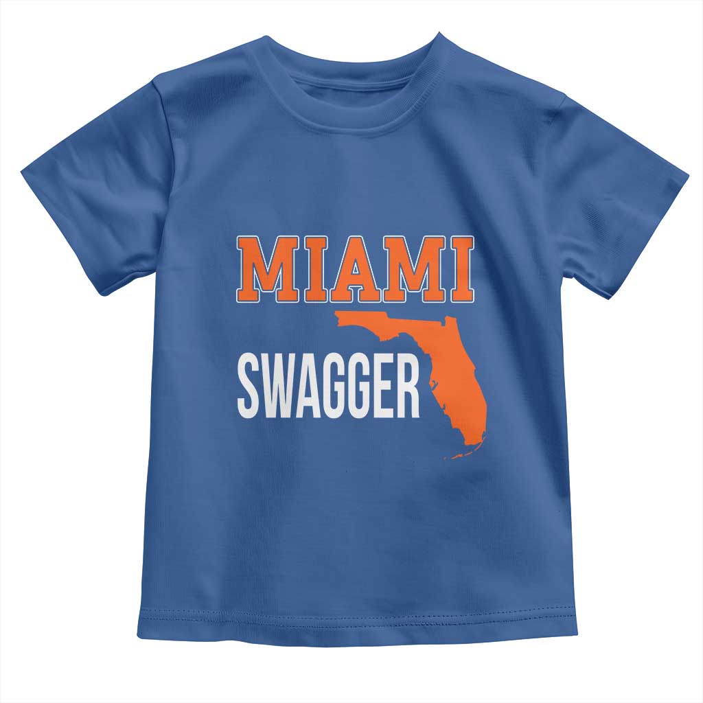 Miami Swagger Pride Toddler T Shirt Florida State Map Local Love