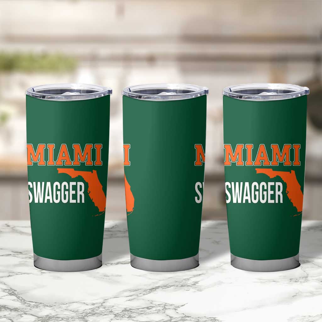 Miami Swagger Pride Tumbler Cup Florida State Map Local Love